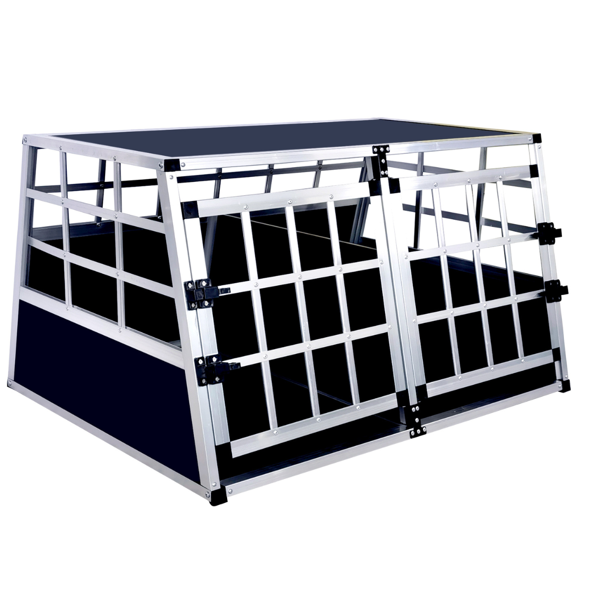 Pohjolan Lemmikkitarvike Koiran Kuljetushäkki Tuplaovilla, 89 × 70 × 51 cm