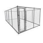 Pohjolan Lemmikkitarvike Koiratarha 3 x 6 x 1,82m, korkea koira-aitaus, galvanoitu teräs