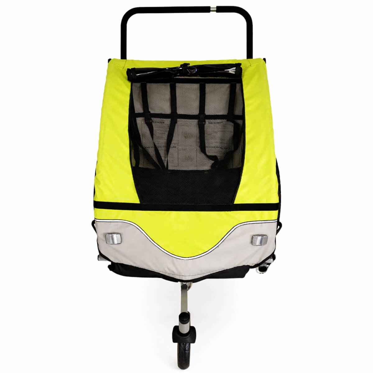 Polkupyörän peräkärry 1–2 lapselle – 2-in-1, 40 kg, 5-pistevaljaat