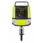 Polkupyörän peräkärry 1–2 lapselle – 2-in-1, 40 kg, 5-pistevaljaat