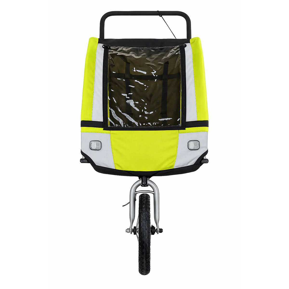 Polkupyörän peräkärry 1–2 lapselle – 2-in-1, 40 kg, 5-pistevaljaat