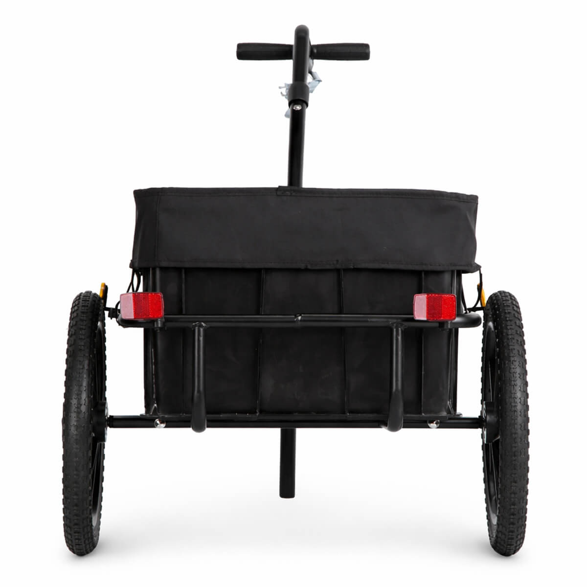 Polkupyörän peräkärry 70 l – 30/60 kg, 2-in-1, teräsrunko