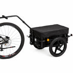 Polkupyörän peräkärry 70 l – 30/60 kg, 2-in-1, teräsrunko