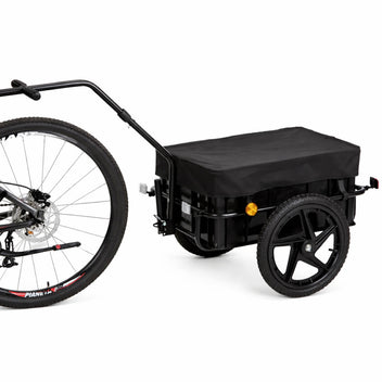 Polkupyörän peräkärry 70 l – 30/60 kg, 2-in-1, teräsrunko