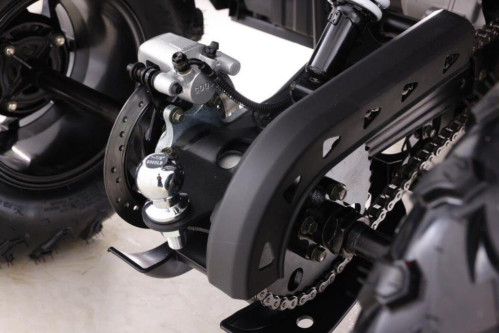 Arktis Motors barnminiquad 110CC helautomatisk, svart/grön