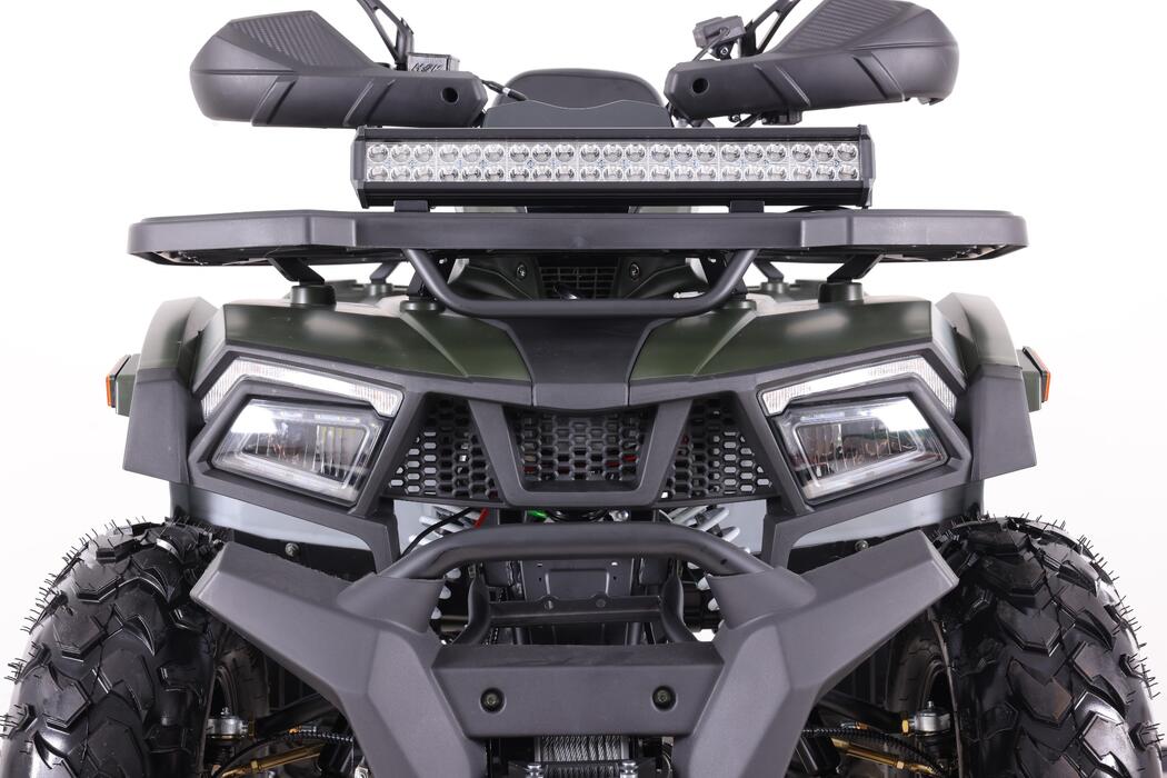 Arktis Motors barnminiquad 110CC helautomatisk, svart/grön