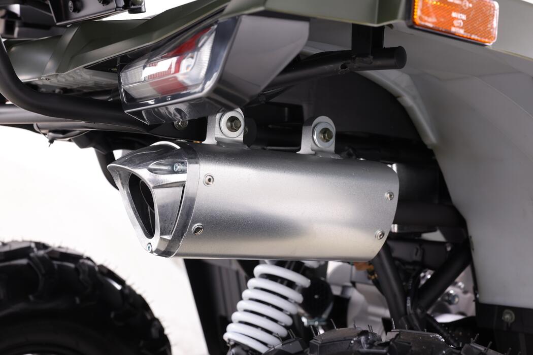 Arktis Motors barnminiquad 110CC helautomatisk, svart/grön