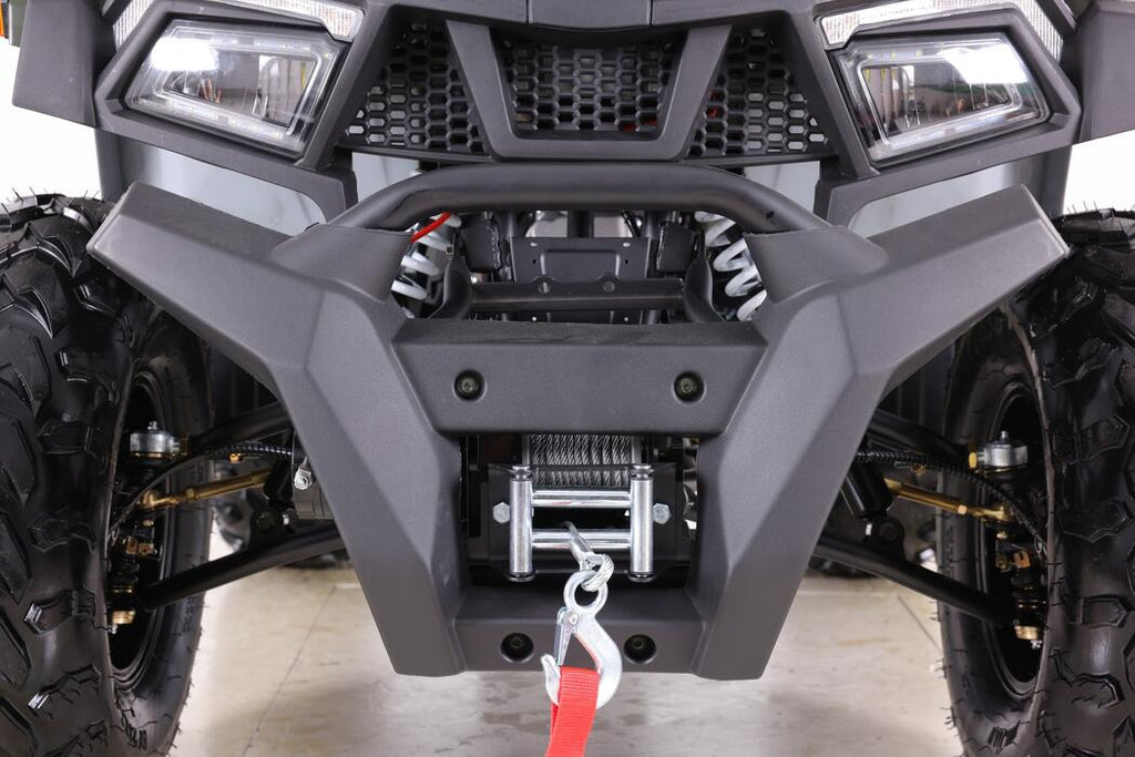 Arktis Motors barnminiquad 110CC helautomatisk, svart/grön