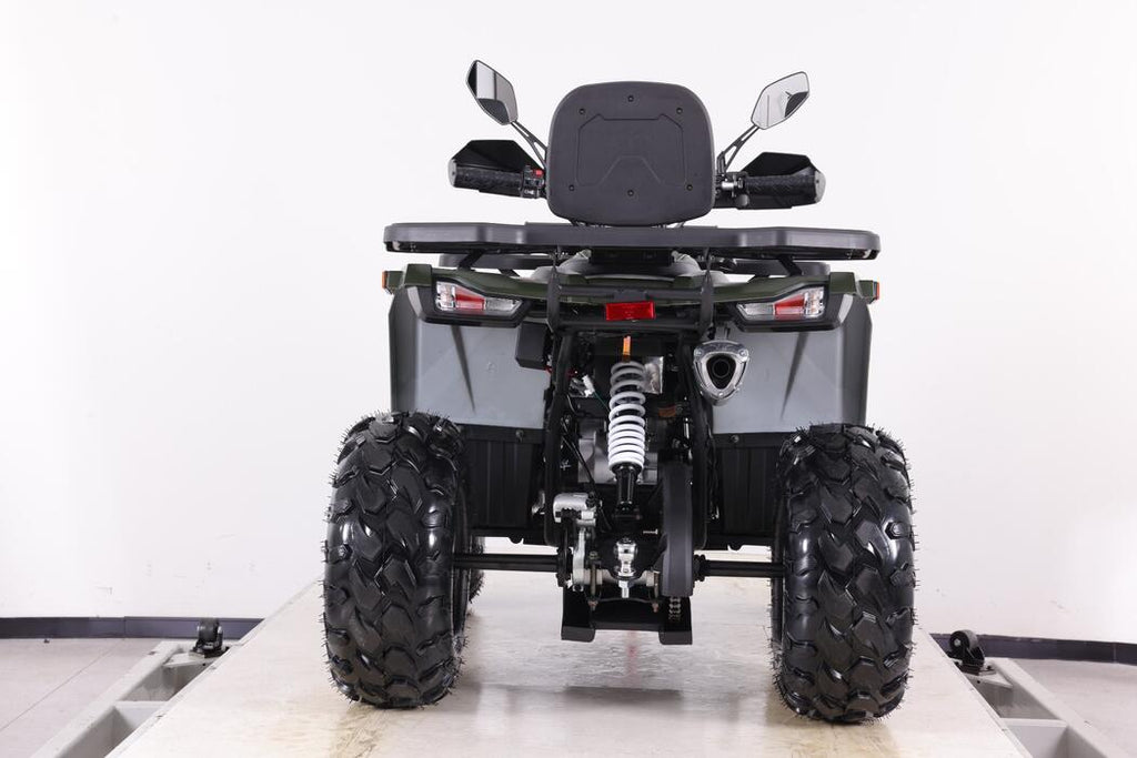 Arktis Motors barnminiquad 110CC helautomatisk, svart/grön