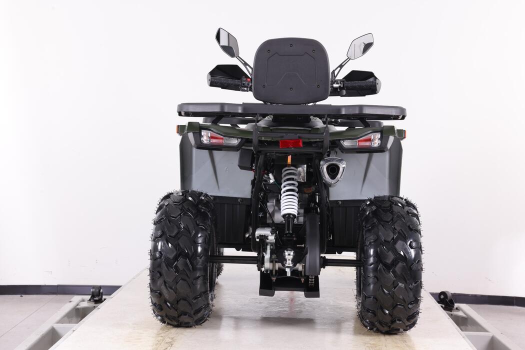 Arktis Motors barnminiquad 110CC helautomatisk, svart/grön