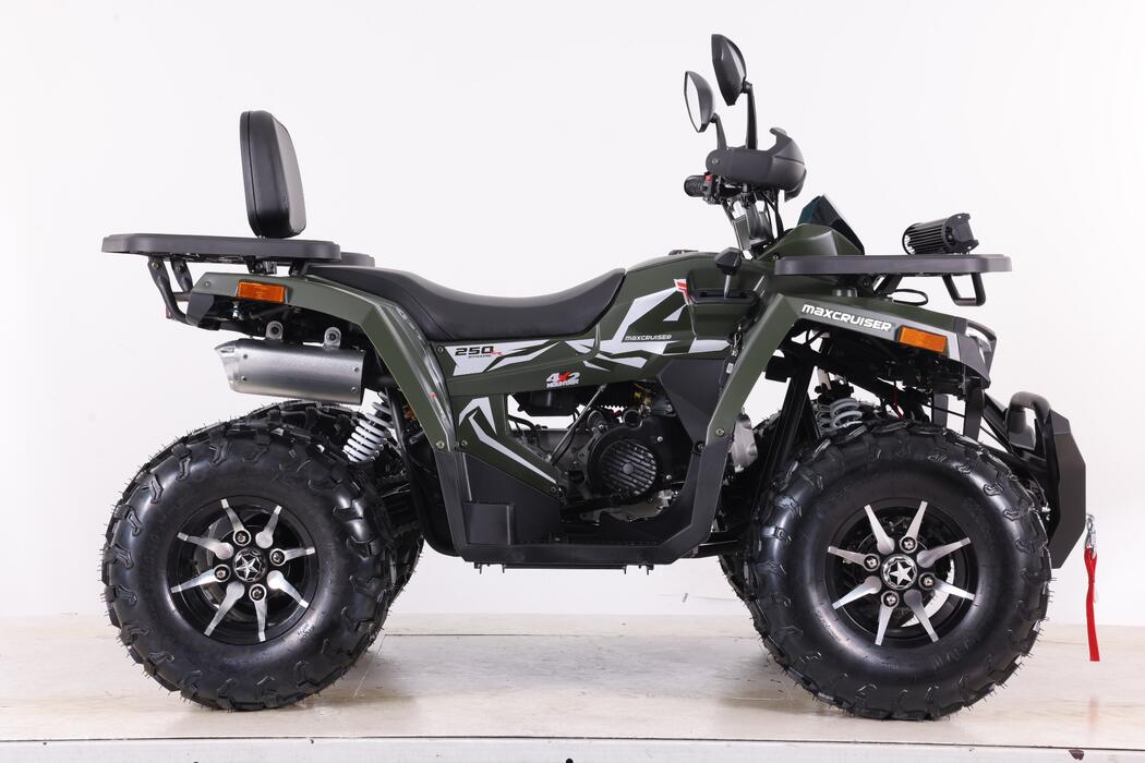 Arktis Motors barnminiquad 110CC helautomatisk, svart/grön