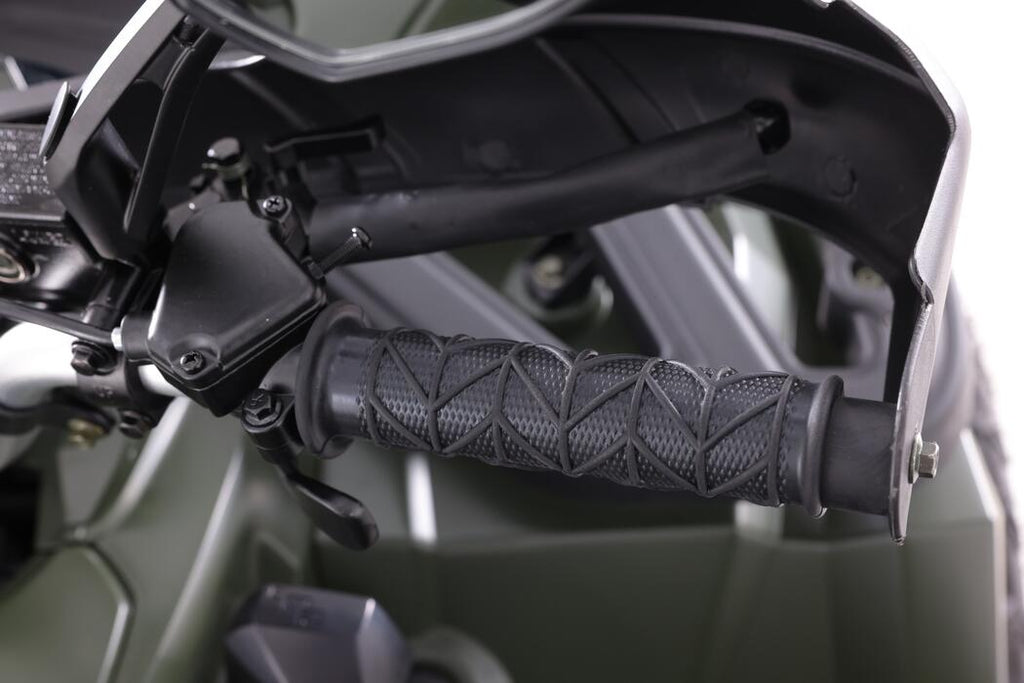 Arktis Motors barnminiquad 110CC helautomatisk, svart/grön