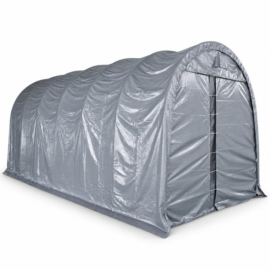 Pressutalli 3,5 × 7,5 × 3,5 m – 500 g PVC, ovaaliputkirunko