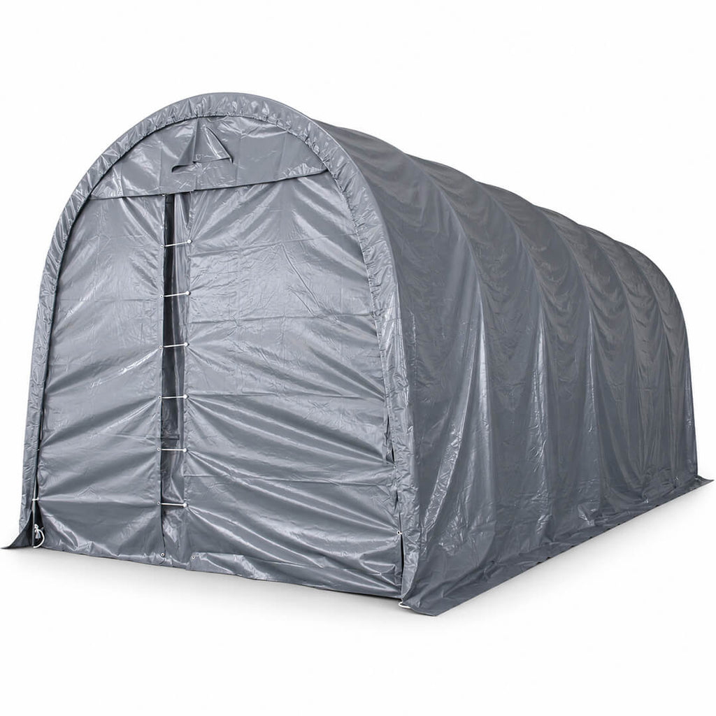 Pressutalli 3,5 × 7,5 × 3,5 m – 500 g PVC, ovaaliputkirunko