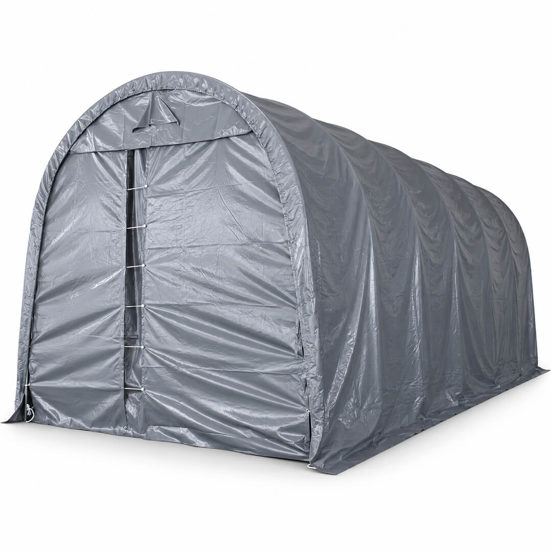Pressutalli 3,5 × 7,5 × 3,5 m – 500 g PVC, ovaaliputkirunko