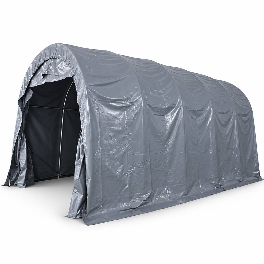 Pressutalli 3 × 6 m – 500 g PVC, ovaaliputkirunko