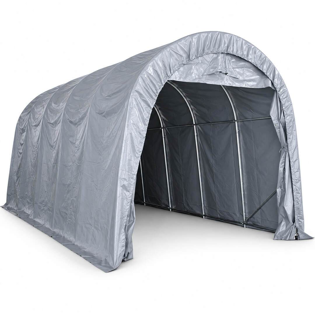 Pressutalli 3 × 6 m – 500 g PVC, ovaaliputkirunko