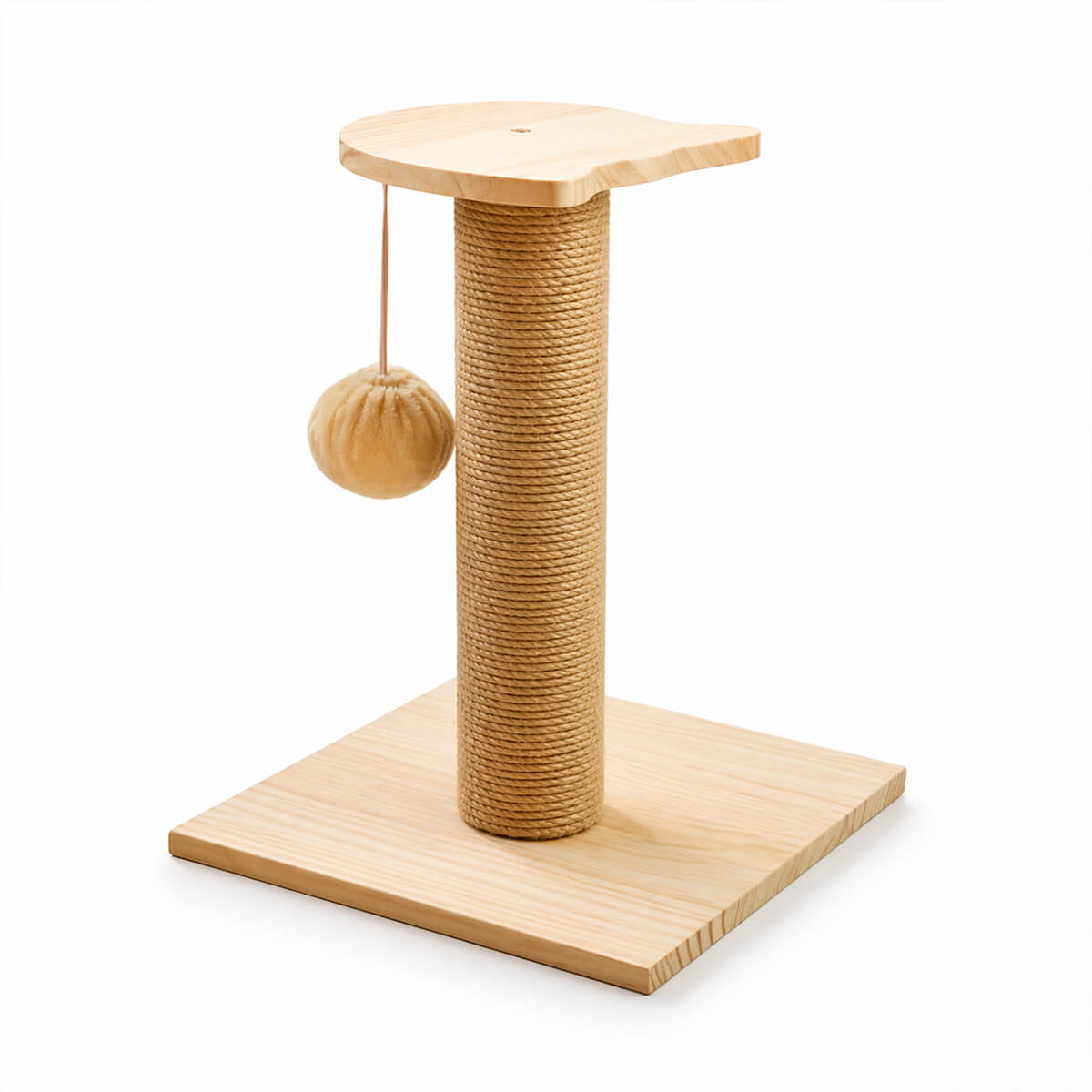Skrapträ med boll 38 cm
