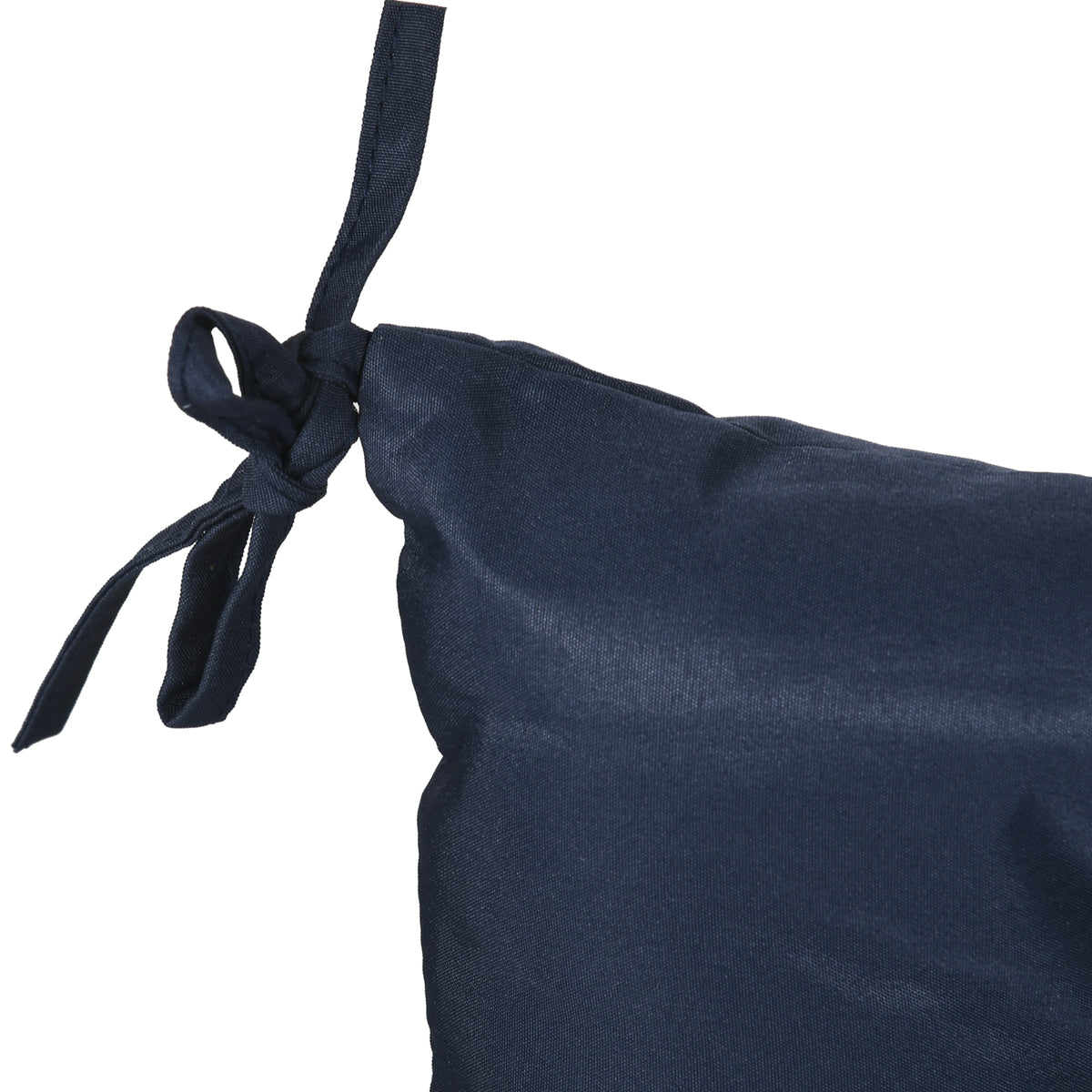 Tuolintyynyt selkänojalla, 2 kpl, 98 x 50 x 8 cm, tummansininen