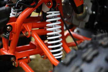 Arktis Motors barnminiquad 110CC helautomatisk, svart/grön
