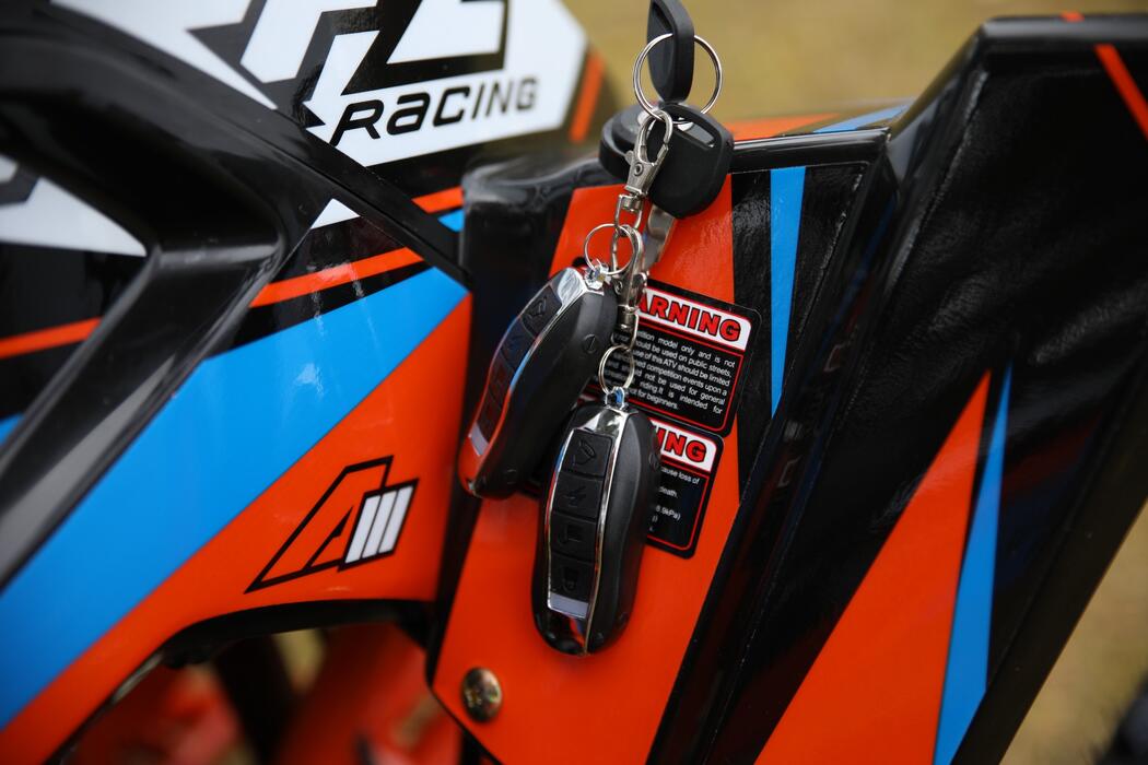 Arktis Motors barnminiquad 110CC helautomatisk, svart/grön