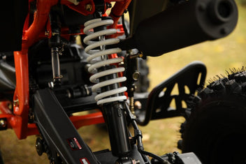 Arktis Motors barnminiquad 110CC helautomatisk, svart/grön