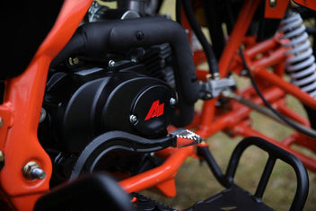 Arktis Motors barnminiquad 110CC helautomatisk, svart/grön