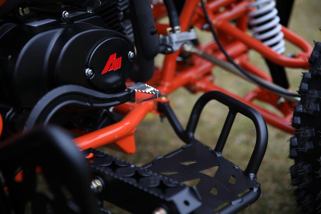 Arktis Motors barnminiquad 110CC helautomatisk, svart/grön