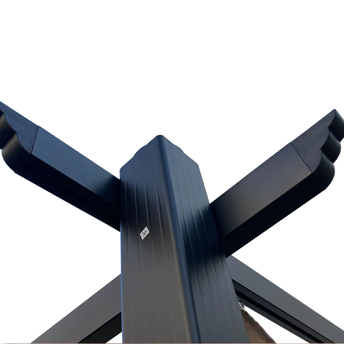 Pergola 3 x 4 m – avattava kattokangas, alumiinirunko, 250 g PU-polyesteri