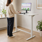 Säätöpöytä kaasujousella 120 x 60 cm – 70–115 cm, johdoton, 20 kg