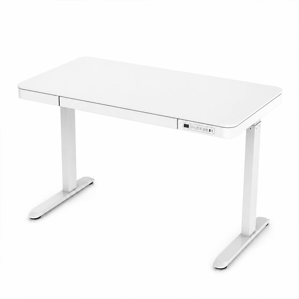 Sähköpöytä 120 x 60 cm – 72–117 cm, laatikko, 45–50 kg