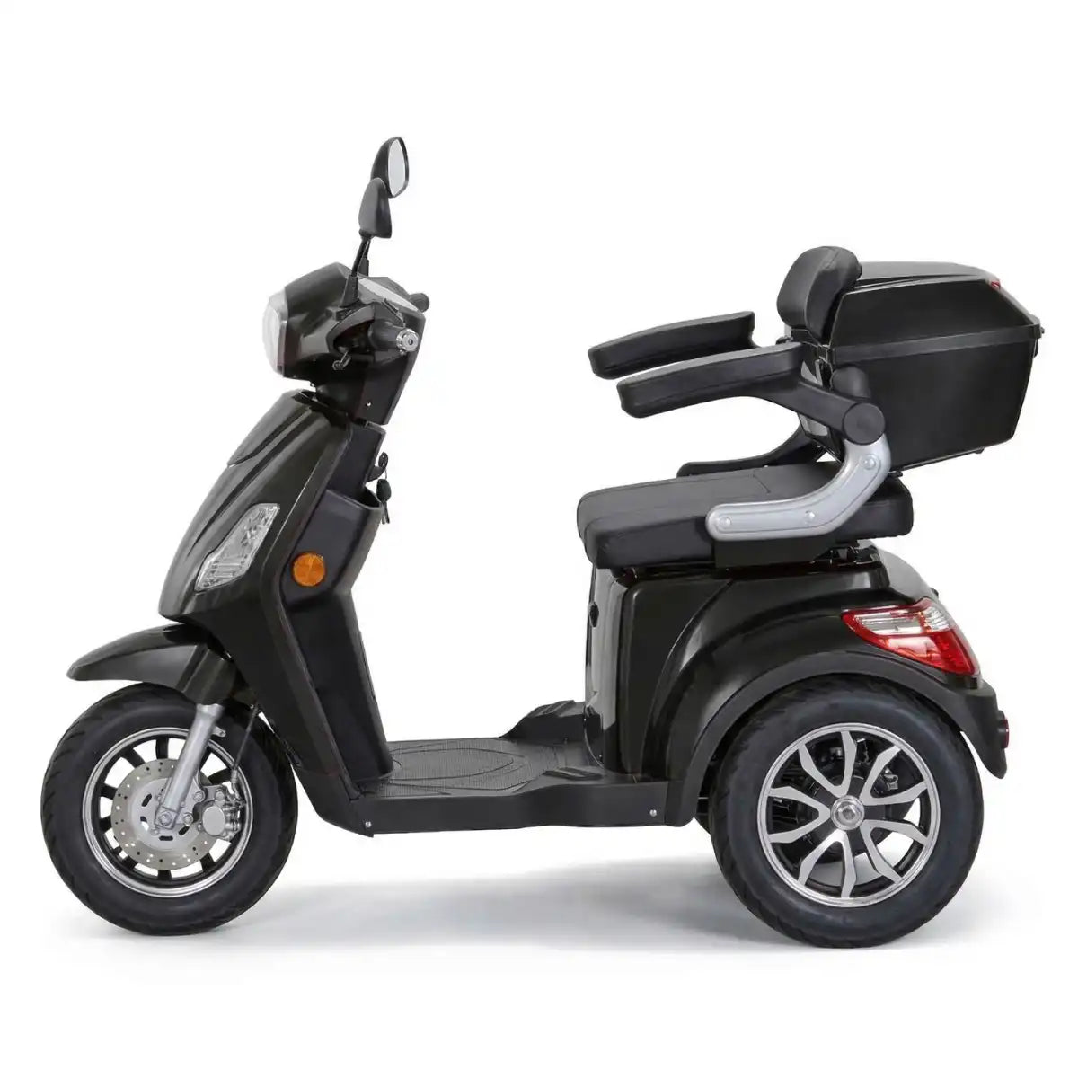 Senioriskoter 1000 W 25 km/h – 48 V 20 Ah litiumbatteri, stöldlarm, 150 kg