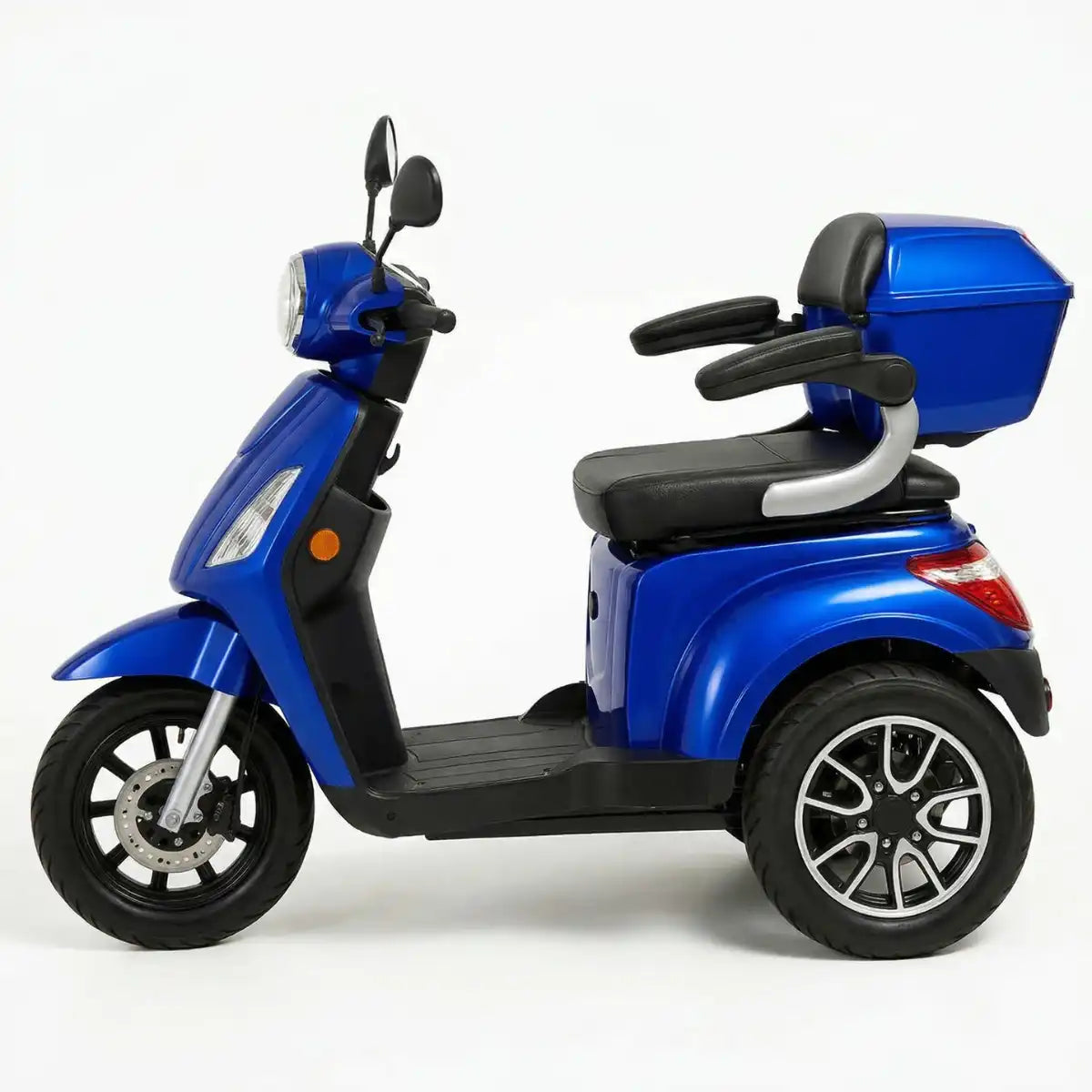Senioriskootteri 1000W 25 km/h – 48V20Ah litiumakku, varashälytin, 150 kg