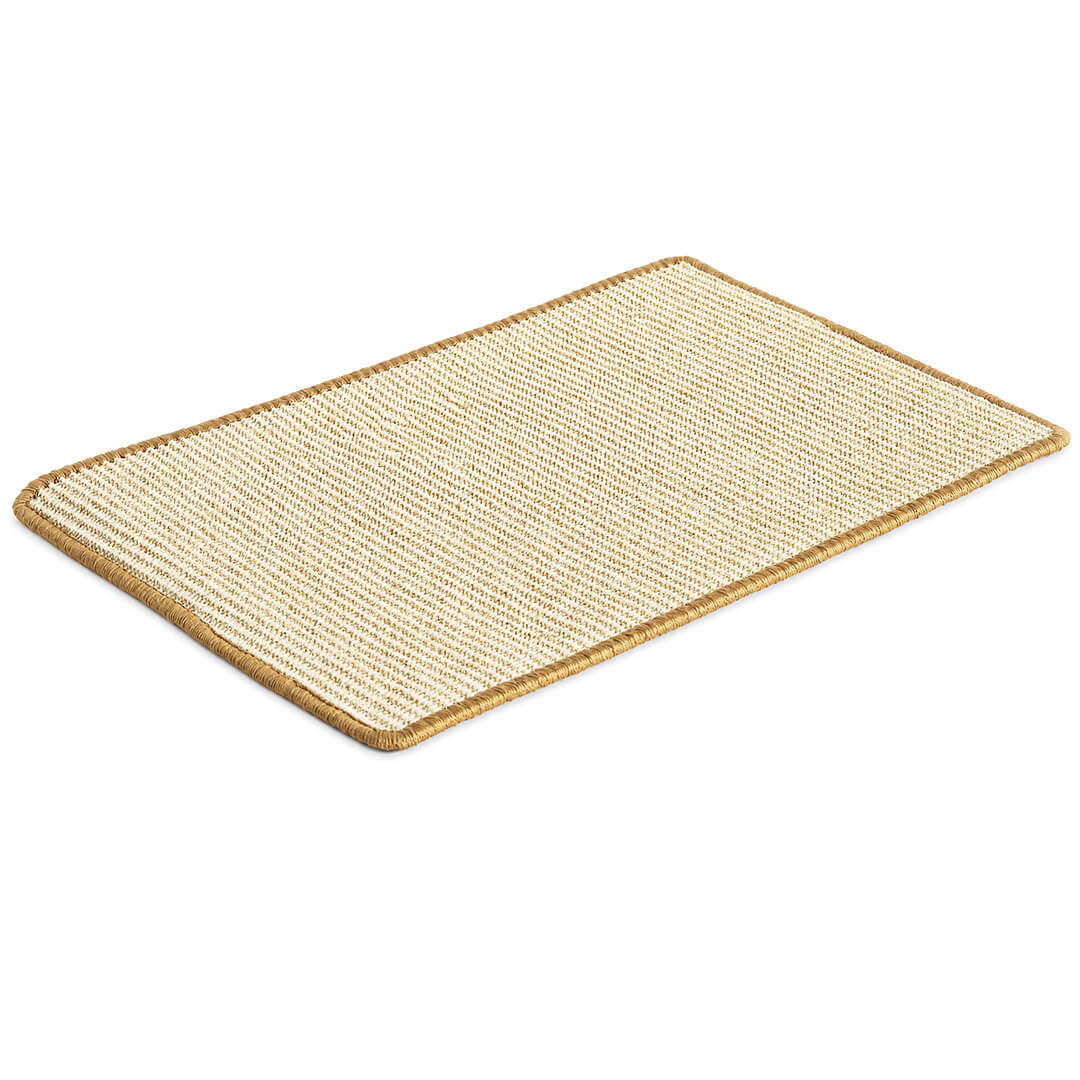 Sisalista punottu kissan raapimismatto 60 x 40 cm – luonnonvärinen