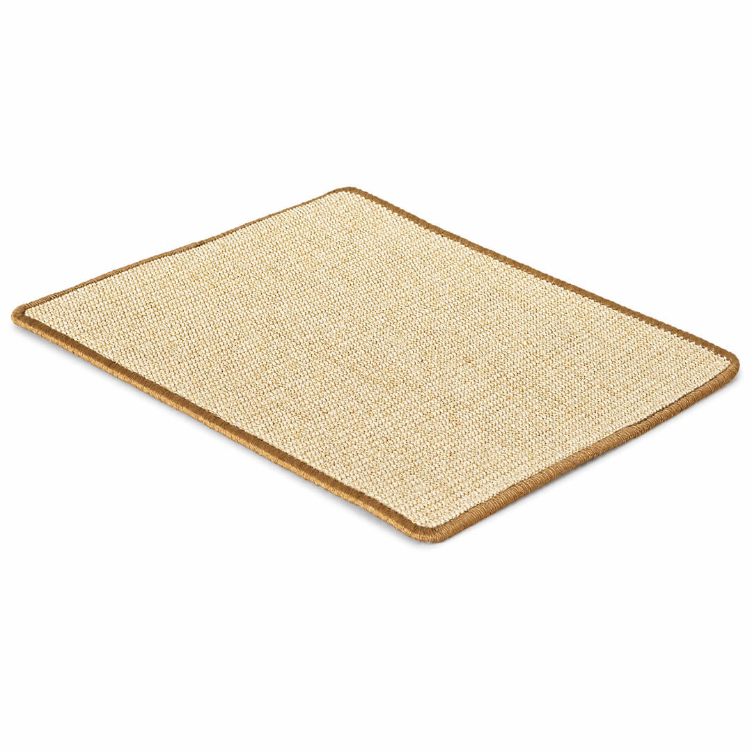 Sisalista punottu kissan raapimismatto 60 x 40 cm – luonnonvärinen