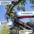 SWOOP SÄHKÖPYÖRÄ FATBIKE 26" CARRIER