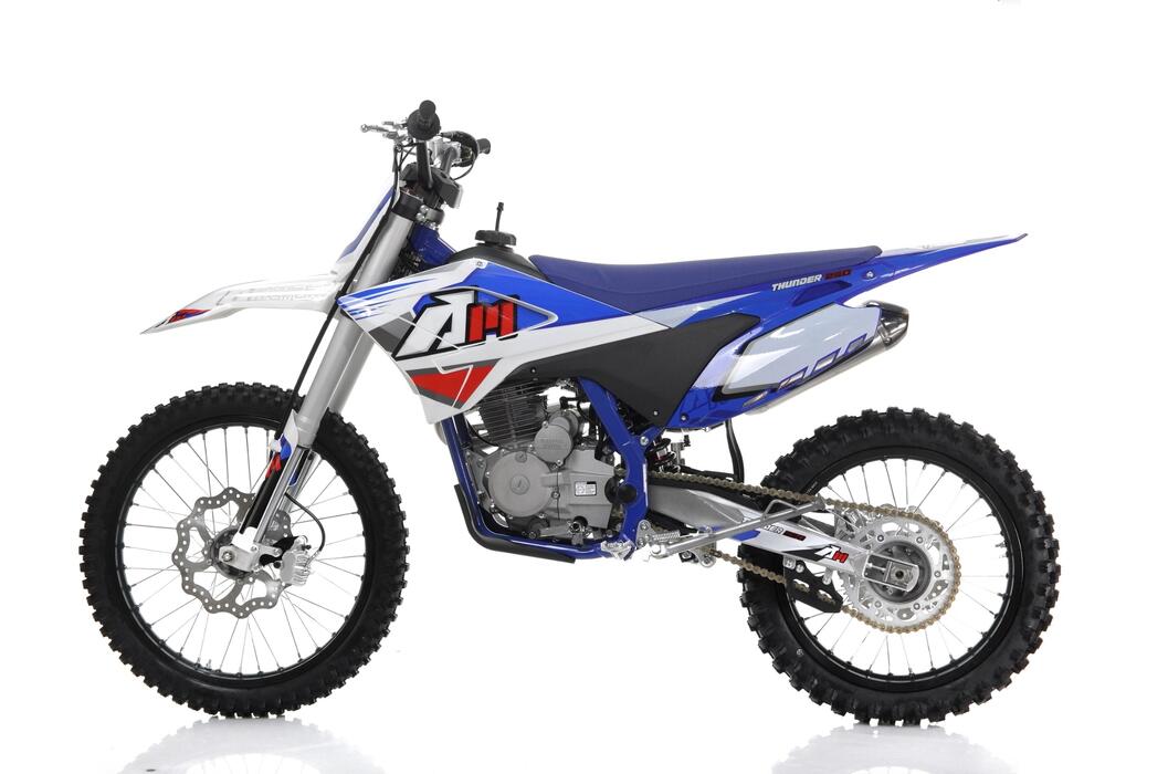 Minikrossi Thunder 250cc, Sininen