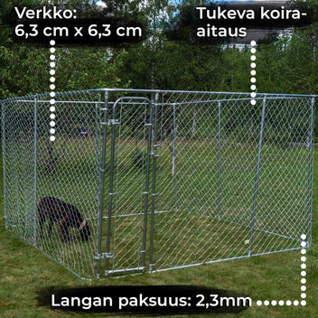 TR KOIRA-AITAUS 4x4x1,83M
