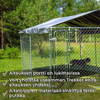 TR KOIRA-AITAUS 3x1,5x1,22M + KATTO