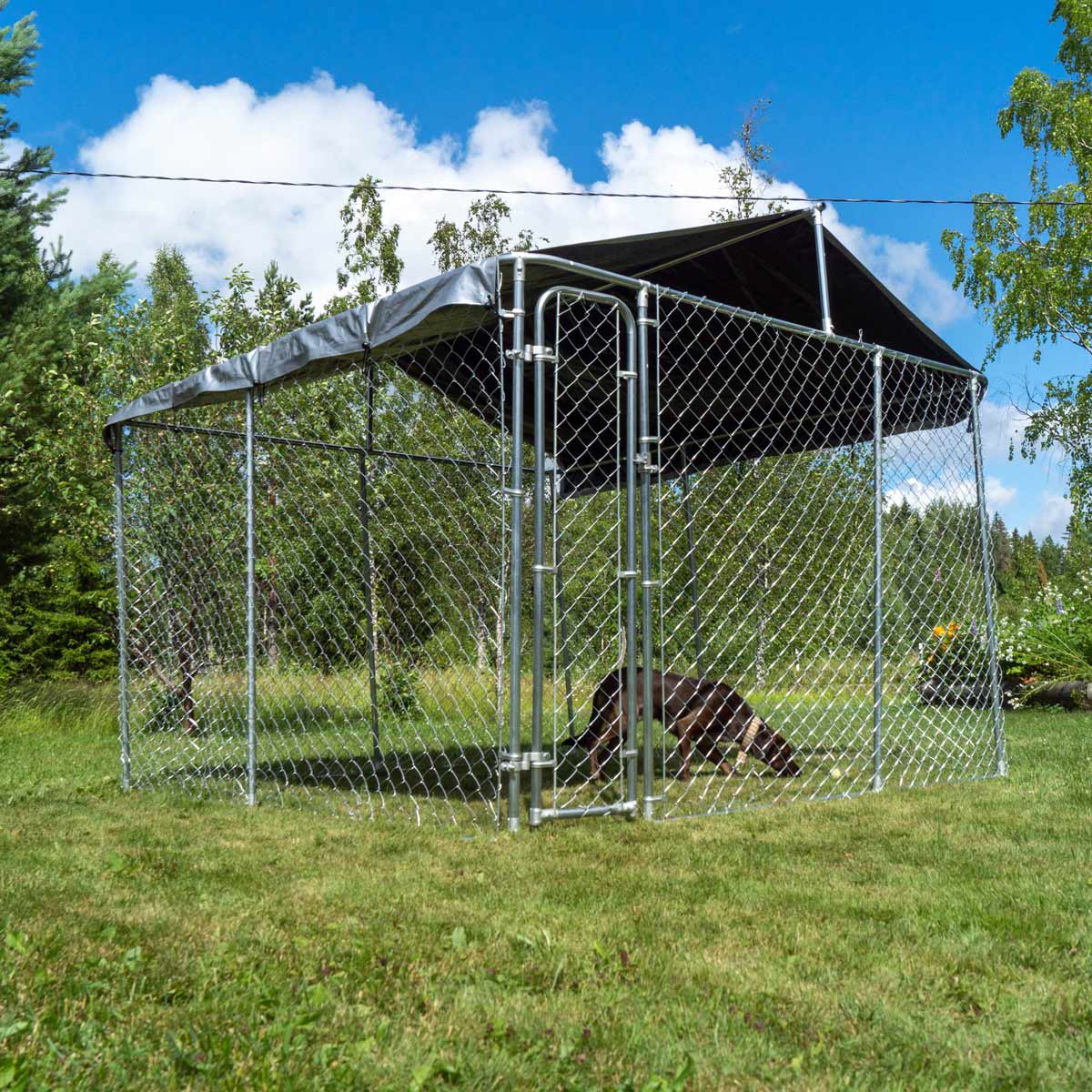 TR KOIRA-AITAUS 3x3x1,83M + KATTO