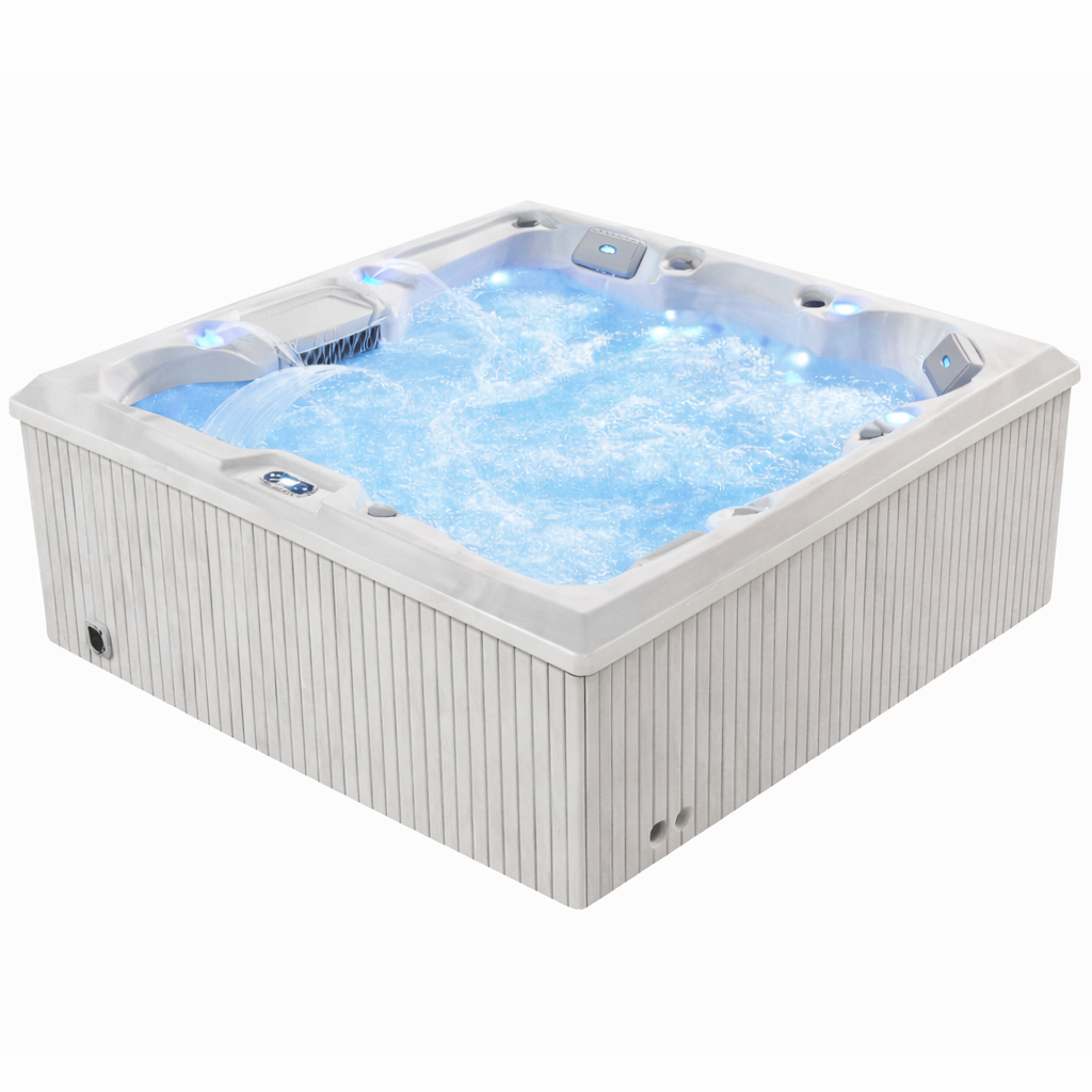 Ulkoporeallas 215 x 215 cm – 55 suutinta, Balboa WIFI, 39 LED-valoa