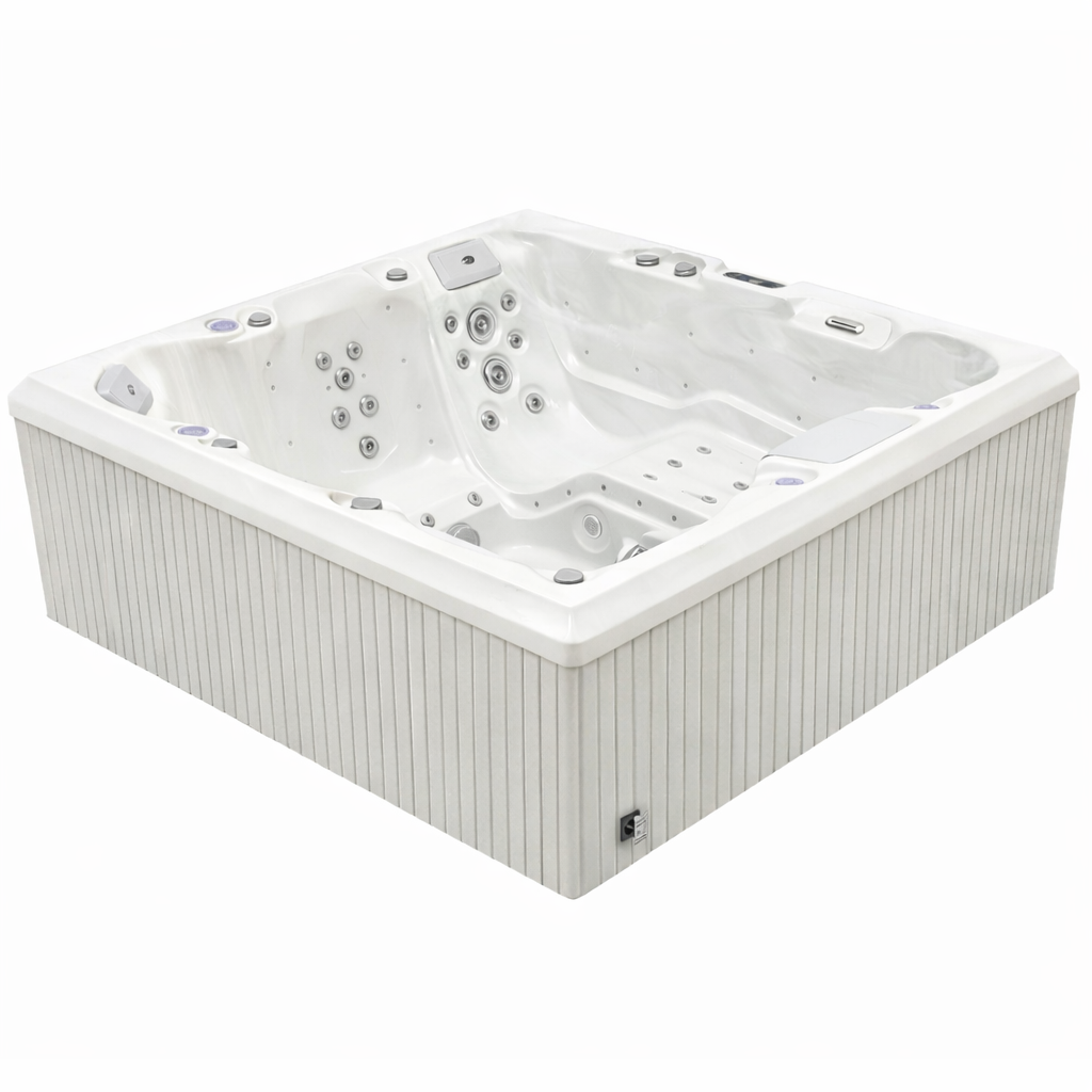 Ulkoporeallas 215 x 215 cm – 55 suutinta, Balboa WIFI, 39 LED-valoa