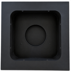 Utomhuseldstad 76 x 76 cm – lock, 2 mm stål, ca 40 kg