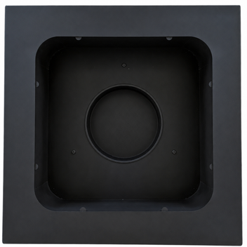 Utomhuseldstad 76 x 76 cm – lock, 2 mm stål, ca 40 kg