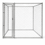 Pohjolan Lemmikkitarvike Koira-aitaus / Koiratarha 1,52 x 3,05 x 1,82m, Kestävää Galvanoitua Terästä