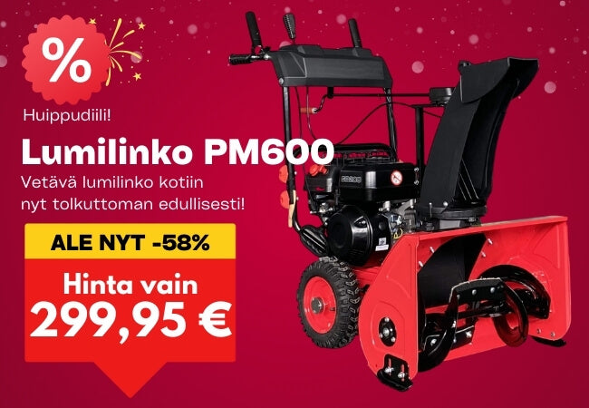 Vetävä lumilinko kotiin