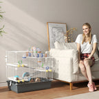 4-tasoinen hamsterin häkki tunnelsysteemillä 78 x 45 x 73 cm