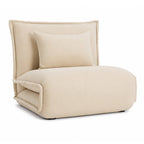 Vuodesohva Vinda beige – vuodekoko 93 × 217 cm
