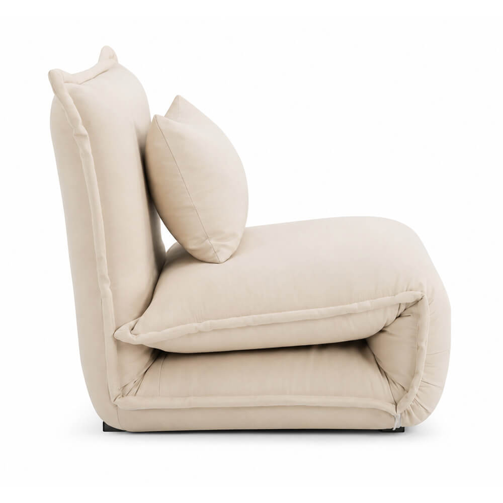 Vuodesohva Vinda beige – vuodekoko 93 × 217 cm
