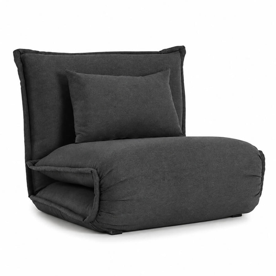 Bäddsoffa Vinda grå – sängstorlek 93 × 217 cm